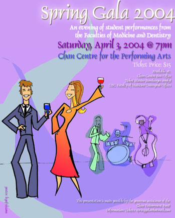 medical gala poster