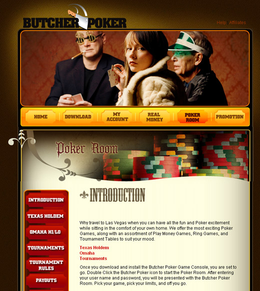 butcher poker