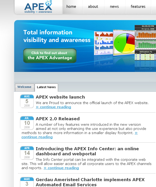 Apex Website